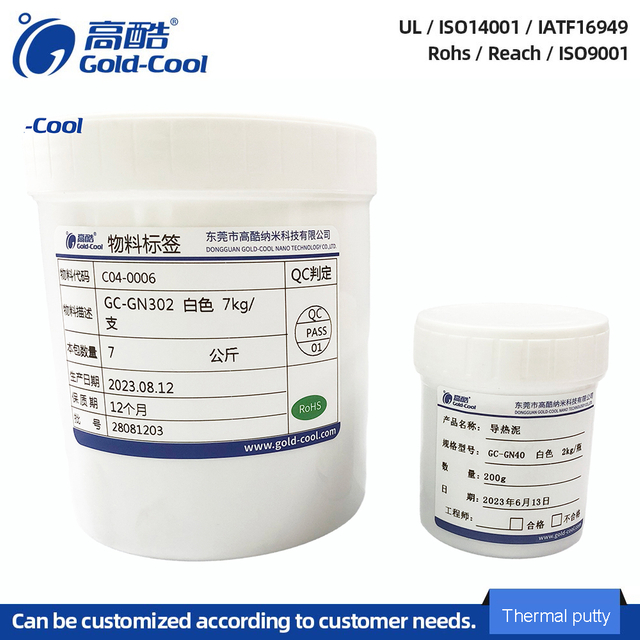 GC-GN301 Soft Mouldable Thermal Putty for Electronic Devices Industrial Equipment Vehicles Applications